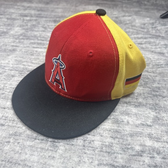 Sixth Man Promotions Other - Los Angeles Angels German Heritage Snapback Hat Flag Stadium Exclusive SGA